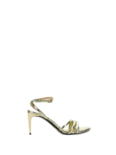 Fabi 80mm Leather Sandals