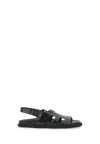 Fabi Appaloosa Sandals In Black