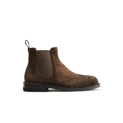 Fabi Beatles Shoe  In Calf In Beige