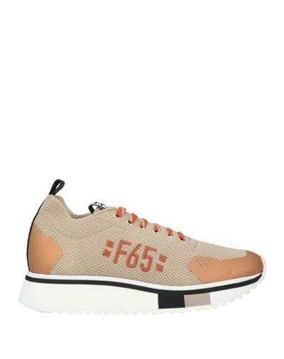 Fabi F65 Man Sneakers Beige Size 9 Textile Fibers In Nude