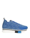 Fabi F65 Man Sneakers Bright Blue Size 7 Textile Fibers In Blue