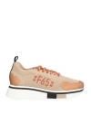 Fabi F65 Woman Sneakers Beige Size 6 Textile Fibers In Brown