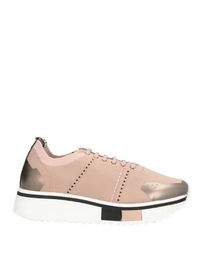 Fabi F65 Woman Sneakers Blush Size 11 Textile Fibers In Pink