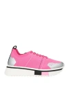 Fabi F65 Woman Sneakers Fuchsia Size 8 Textile Fibers In Pink