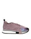 Fabi F65 Woman Sneakers Lilac Size 11 Leather In Purple