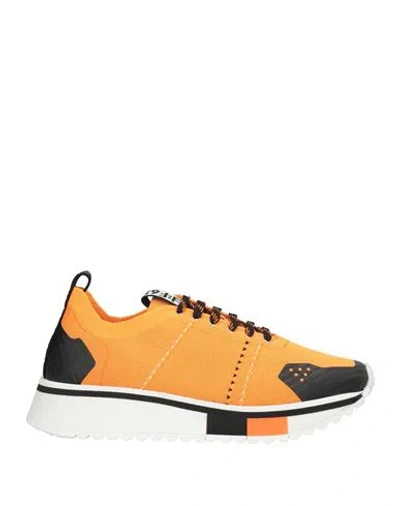 Fabi F65 Woman Sneakers Orange Size 8 Textile Fibers