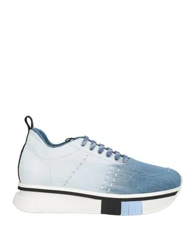Fabi F65 Woman Sneakers Sky Blue Size 6 Textile Fibers