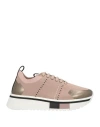 Fabi F65 Woman Sneakers Taupe Size 7 Textile Fibers In Gray