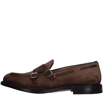 Fabi Flat Shoes Brown In Marrone Scuri
