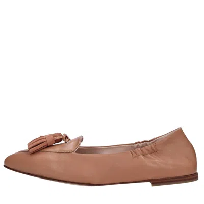 Fabi Flat Shoes Brown In Marrone Scuri