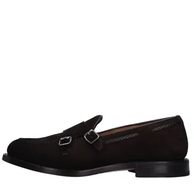 Fabi Flat Shoes Brown In Marrone Scuri