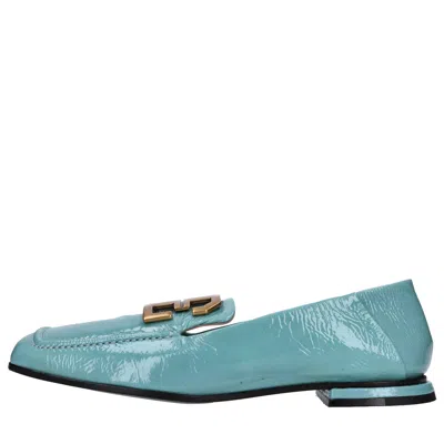 Fabi Flat Shoes Clear Blue In Azzurro Blu E Verdi