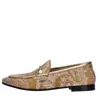 Fabi Flat Shoes Golden In Multi
