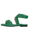 Fabi Flat Shoes Green In Verde Blu E Verdi