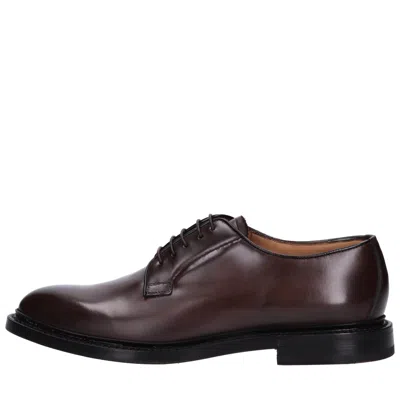 Fabi Flat Shoes In Brown