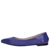Fabi Flat Shoes Purple In Viola Scuri