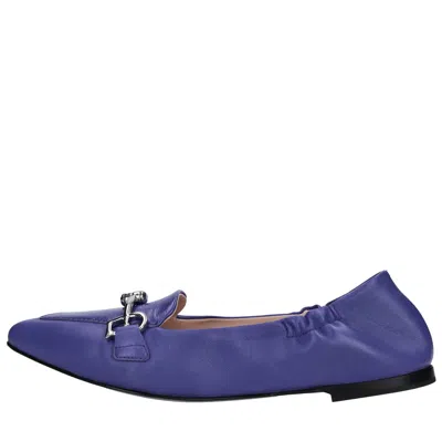 Fabi Flat Shoes Purple In Viola Scuri