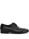 Fabi Cap-toe Lace-up Shoes With Polished Finish