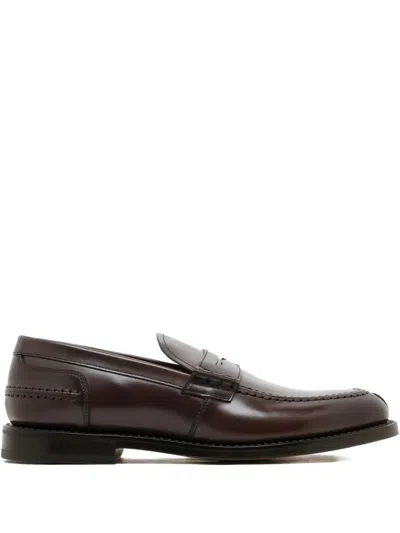 Fabi Leather Loafers