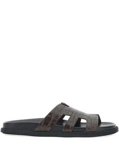 Fabi Leather Sandals
