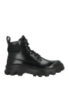 Fabi Man Ankle Boots Black Size 7 Leather