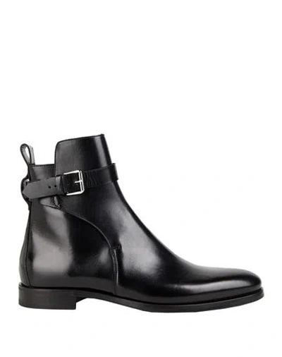 Fabi Man Ankle Boots Black Size 9 Calfskin