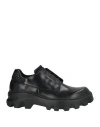 Fabi Man Lace-up Shoes Black Size 8 Leather