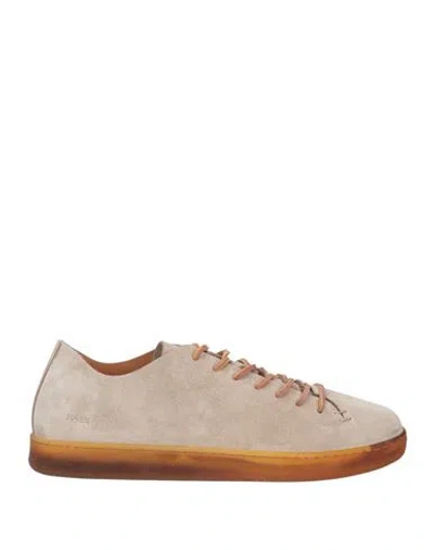 Fabi Man Lace-up Shoes Light Grey Size 9 Leather