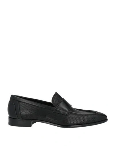 Fabi Man Loafers Black Size 10.5 Leather