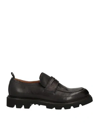 Fabi Man Loafers Black Size 12 Leather