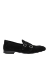Fabi Man Loafers Black Size 7 Leather