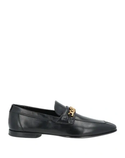 Fabi Man Loafers Black Size 9 Calfskin