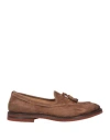 Fabi Man Loafers Brown Size 11 Soft Leather In Brown