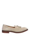 Fabi Man Loafers Light Grey Size 10 Leather