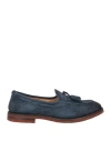 Fabi Man Loafers Midnight Blue Size 7.5 Soft Leather