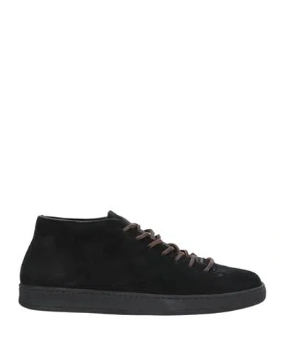 Fabi Man Sneakers Black Size 6 Leather