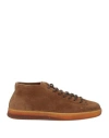 Fabi Man Sneakers Brown Size 8 Leather