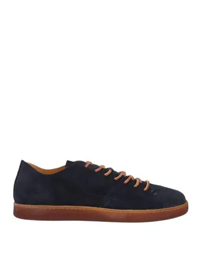 Fabi Man Sneakers Navy Size 10 Leather