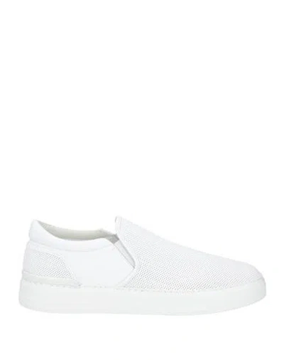 Fabi Man Sneakers White Size 9.5 Leather