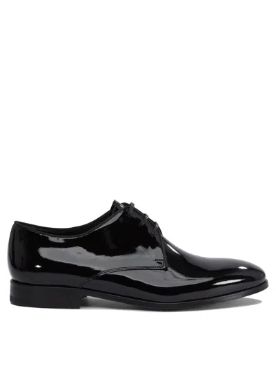 Fabi Patent Leather Oxford In Transparent