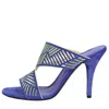 Fabi Sandals Blue In Blue
