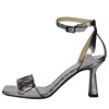 Fabi Sandals Silver In Argento Metallici E Grigi