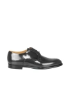 FABI SMOOTH BLACK CITY OXFORDS