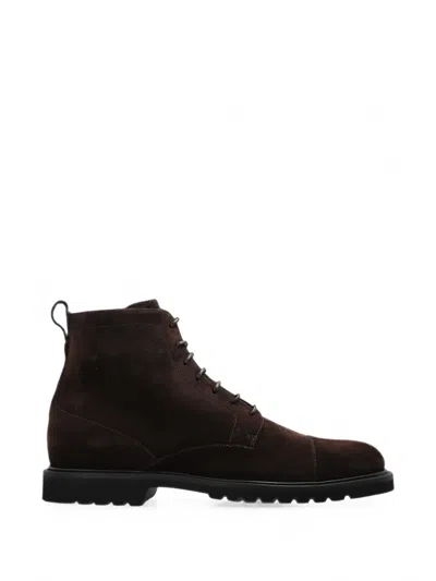 Fabi Suede Desert Boots In Multi