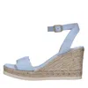 Fabi With Heel Clear Blue In Azzurro Blu E Verdi