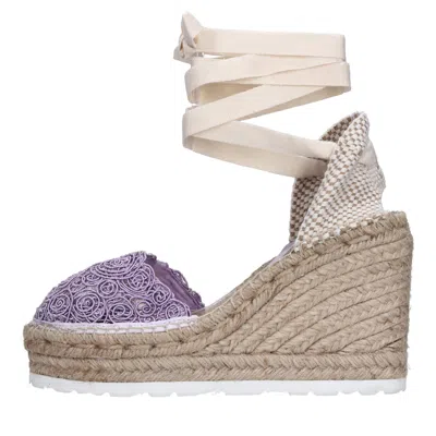 Fabi With Heel Lilac In Lilla Pastello
