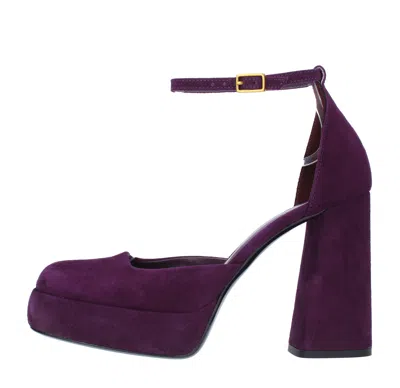 Fabi With Heel Purple In Black