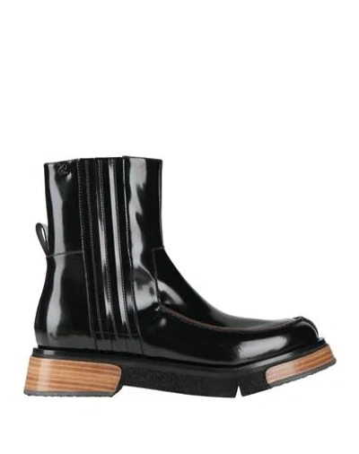 Fabi Woman Ankle Boots Black Size 7.5 Leather