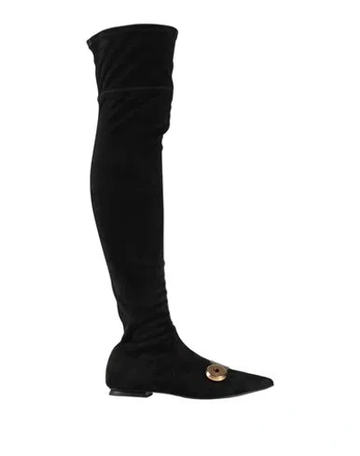 Fabi Woman Boot Black Size 7 Leather