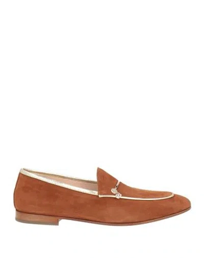 Fabi Woman Loafers Brown Size 8.5 Leather